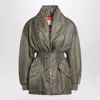 Givenchy Bomber Jacket With Shawl Collar And Zip In Gray