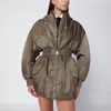 Givenchy Khaki Shawl-collar Bomber With Zip In Green