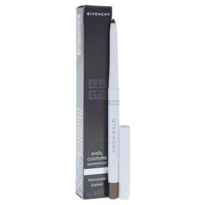 Givenchy Khol Couture Waterproof Retractable Eyeliner - 02 Chestnut By  For Women - 0.01 oz Eyeliner In Brown