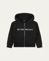 Givenchy Logo-print Cardigan In Black