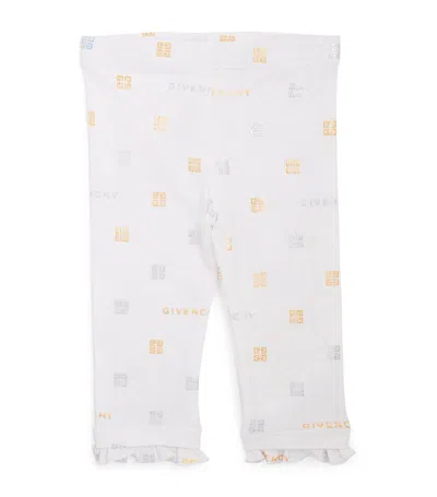 Givenchy Kids' 4g Print Leggings (2-3 Years) In White