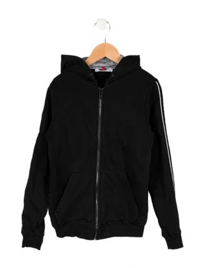 Pre-owned Givenchy Kids Boys' Black Zip Up Hoodie