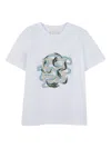 Givenchy Dragon-print T-shirt In Blue