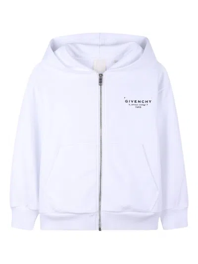 Givenchy Kids Classic Mini Sweater For Boys In White