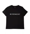 GIVENCHY COTTON LOGO T-SHIRT (4-12+ YEARS)