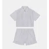 GIVENCHY GIVENCHY KIDS COTTON SHIRT AND SHORT SET