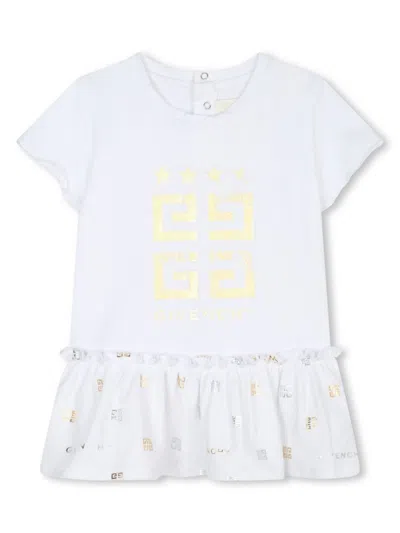 Givenchy Kids Dress In White