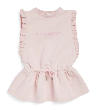 Givenchy Kids Frill-detail Dress (6-18 Months) In Pink