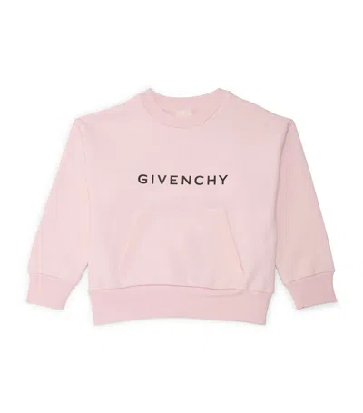 Givenchy Kids' Front-pocket Logo Sweatshirt (4-12+ Years) In Pink