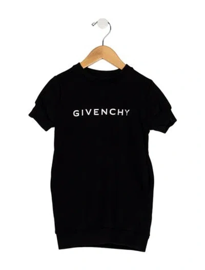 Pre-owned Givenchy Babies'  Kids Girls Sweater Dress In Black
