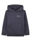 Givenchy Kids Hoodie In Gray