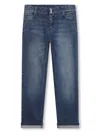 Givenchy 4g-print Straight Jeans In Blue
