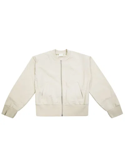 Givenchy Kids Jersey Concealed-placket Cardigan (4-12+ Years) In Neutral