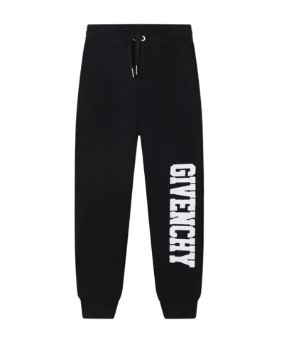 Givenchy Logo Joggers In Black
