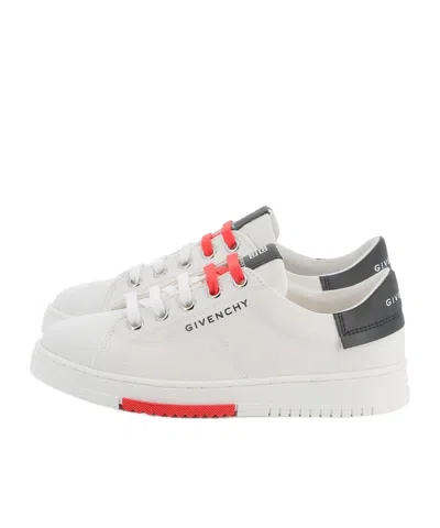 GIVENCHY GIVENCHY KIDS LOGO-PRINT LACE-UP SNEAKERS