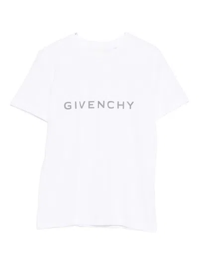 Givenchy Kids Logo-print T-shirt In White
