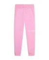 Givenchy Kids Logo Printed Drawstring Pants In Pink
