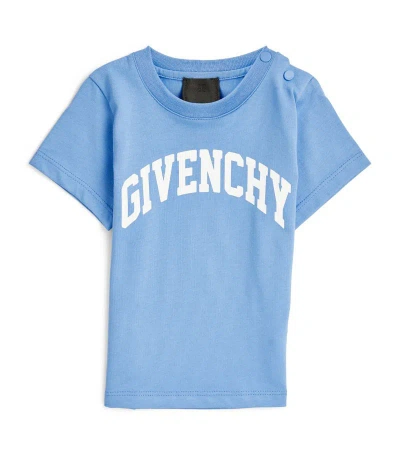 Givenchy Kids Logo T-shirt (2-3 Years) In Blue