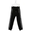 Givenchy Kids Kids Branding Track Pants In Black