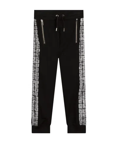 GIVENCHY GIVENCHY KIDS MONOGRAM DETAILED DRAWSTRING PANTS
