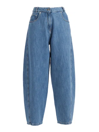 Givenchy Kids Pantalone Jean In Animal Print