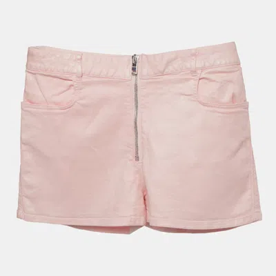 Pre-owned Givenchy Kids Pink Denim Regular Fit Shorts 12+yrs