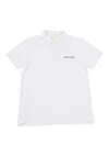 Givenchy Kids Polo Maniche Corte In White