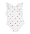 GIVENCHY KIDS RUFFLED-SHOULDER SWIMSUIT (2-3 YEARS)