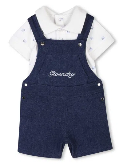 Givenchy Kids Set In Blue
