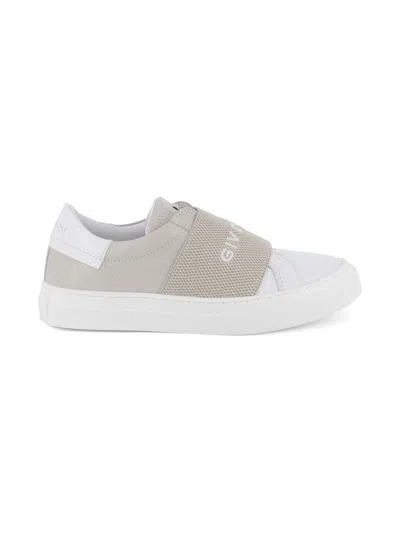 Givenchy Kids Sophisticated Strap Sneakers For Boys In White