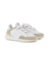 Givenchy Kids Spectre Sneakers With Suede Inserts In Animal Print