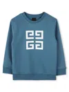 Givenchy Kids Sweatshirt In Blue