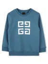 Givenchy Kids Sweatshirt In Blue