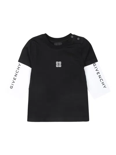 Givenchy Kids T-shirt In Black