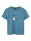 Givenchy 4g-print T-shirt In Blue