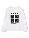 Givenchy 4g-print Cotton T-shirt In White