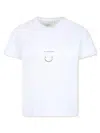 Givenchy White T-shirt For Boy With Logo In White
