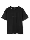 Givenchy Logo-embroidered T-shirt In Black