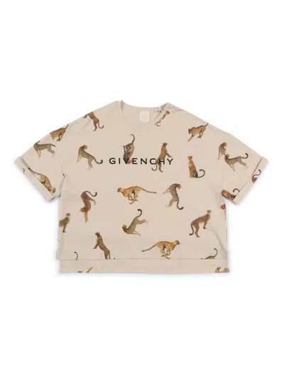 Givenchy Kids Tee Shirt In Multi