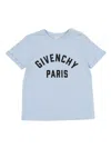 Givenchy Kids Tee Shirt In Blue