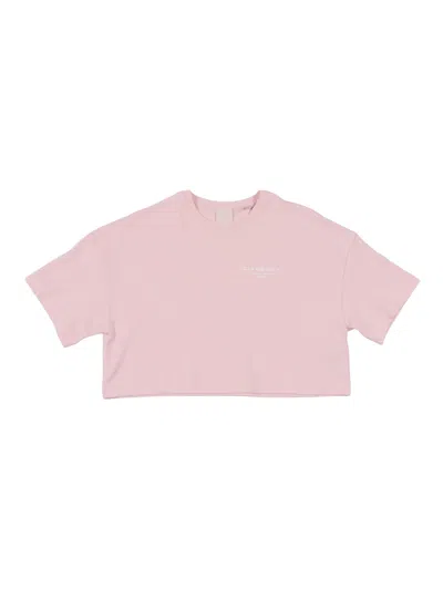 Givenchy Kids Tee Shirt In Pink
