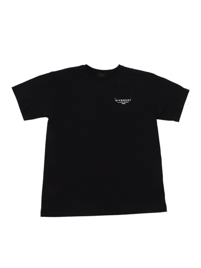Givenchy Kids Tee Shirt In Black