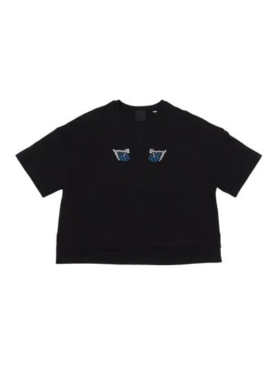Givenchy Kids Tee Shirt In Black