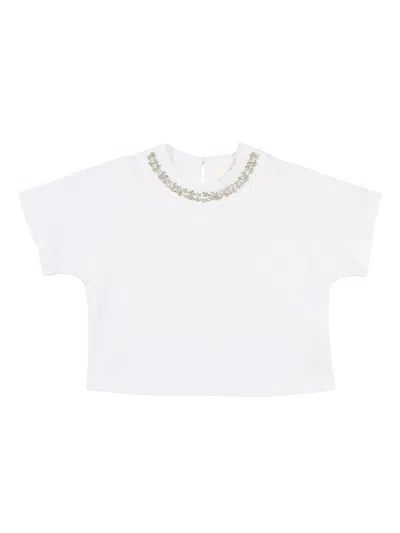 Givenchy Kids Tee Shirt In White