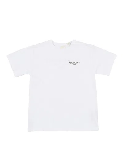 Givenchy Kids Tee Shirt In White