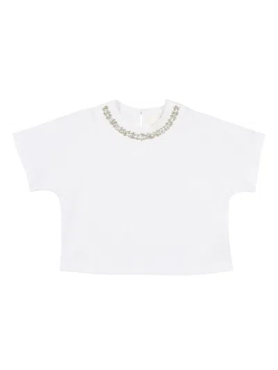 Givenchy Kids Tee Shirt In Gray