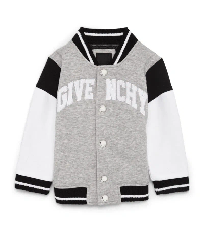 Givenchy Kids Varsity Bomber Jacket (2-3 Years) In Grey