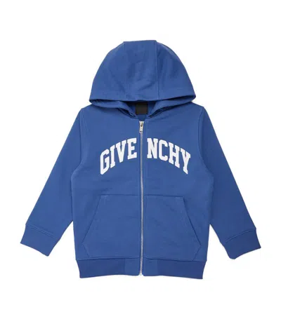 GIVENCHY ZIPPED LOGO HOODIE (4-12+ YEARS)