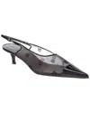 Givenchy Kitten Mesh & Patent Slingback Pump In Multi