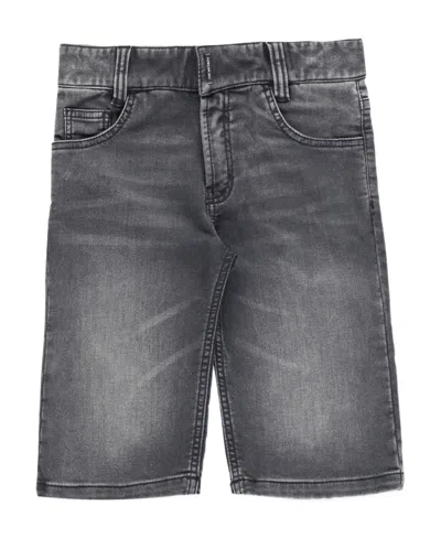 Givenchy Knee-length Denim Shorts In Black